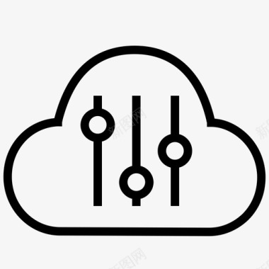 云端部署图标