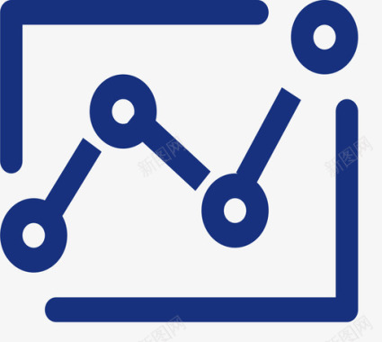 电子数据矢量素材数据定线图标
