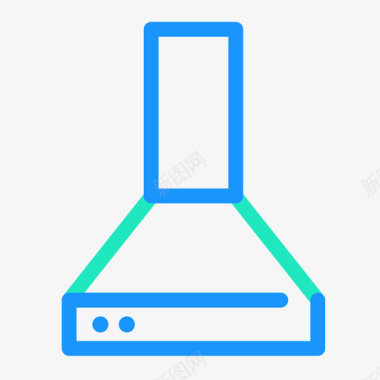 多色图标抽油烟机图标
