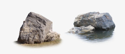 风光大自然大图湖泊山山脉瀑布石头泥土玻璃破碎玻璃合素材