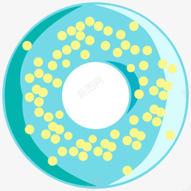 甜甜圈糕点甜甜圈14图标