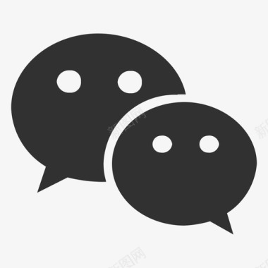 微信qq微信图标