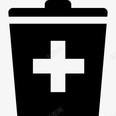 医疗垃圾通道医疗垃圾图标