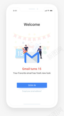 app账户界面重新设计的GmailIOSUI设计作品app界面个图标