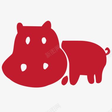 福猪猪肖图标