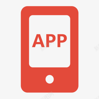 app旅游线路APP互联红01图标