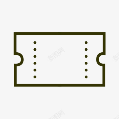 电影票矢量电影票图标