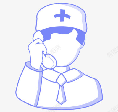 女医生护士医生护士图标