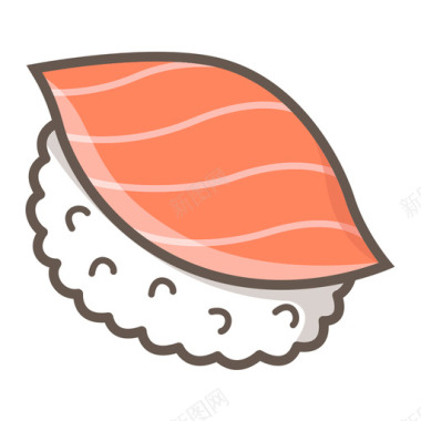 三文鱼寿司图标