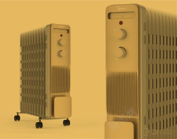 新型家电取暖器工业设计产品设计外观设计来设计素材