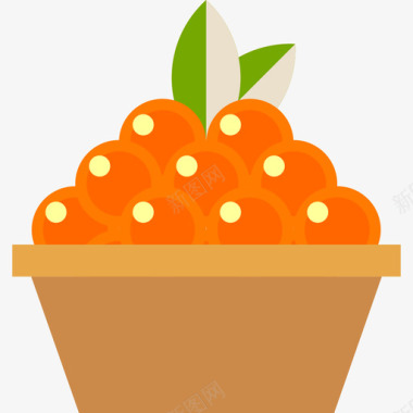 水果背景水果图标