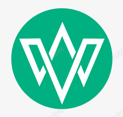 公司企业logo标志logo绿色标志图标