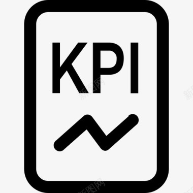 kpi绩效考核KPI分析图标