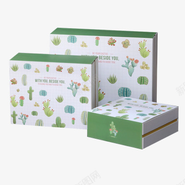 仙蒂瑞拉ins风森系礼品盒空盒子大号生日礼物包装盒图标