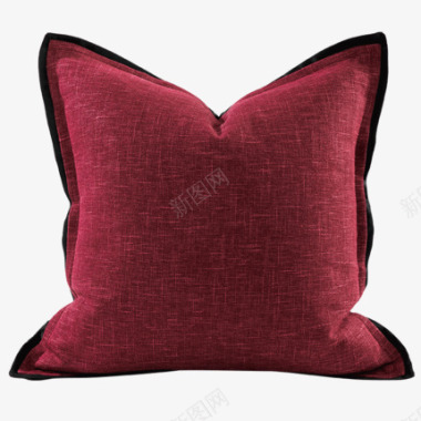 中式淡雅新中式抱枕套客厅沙发全棉靠背样板房间软装腰枕靠枕靠图标