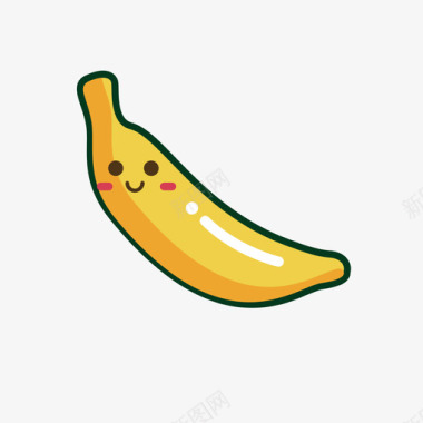 枯萎的香蕉香蕉图标