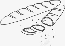 面包100手绘家居厨房食品等矢量插图合集包Hand素材