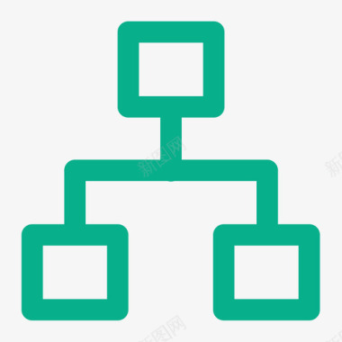 分级金字塔分级分类图标