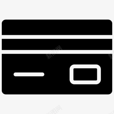 信用卡信用卡支付借记卡图标