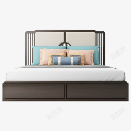 新中式18双人床卧室禅意床组合现代酒店别墅样板间家png免抠素材_88icon https://88icon.com 新中式 中式 双人床 卧室 禅意 组合 现代 酒店 别墅 样板 间家
