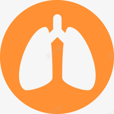 矢量图肺活量22x图标
