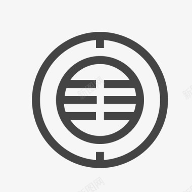 井盖井盖图标