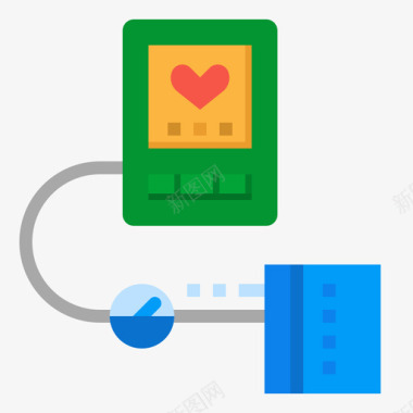 飞机ico血压计胆固醇3平坦图标