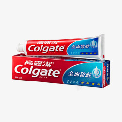 高露洁全面防蛀牙膏清新香型素材