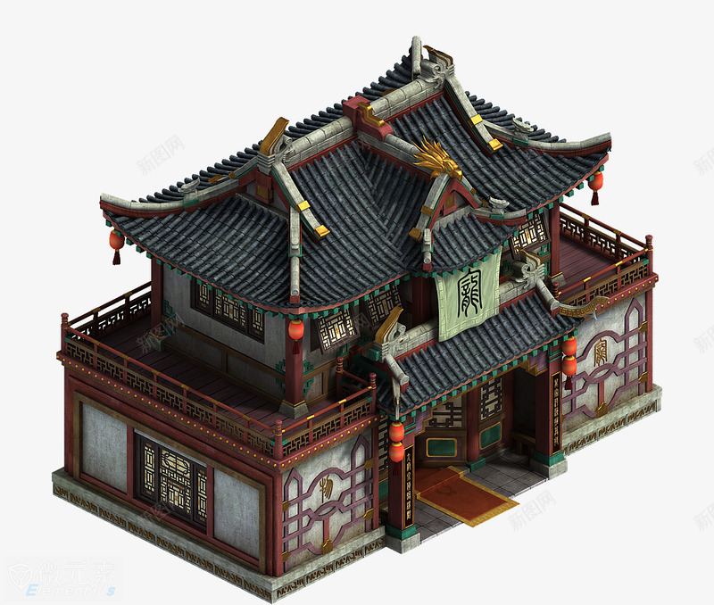 三渲二一组精美建筑png免抠素材_88icon https://88icon.com 三渲 二一 一组 精美 建筑