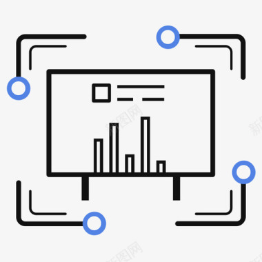可视化统计图表可视化智能仪表板图标