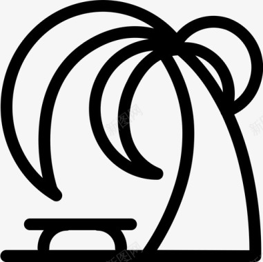 旅游服务旅游服务图标