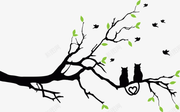 动物鸟猫免费矢量图形Pixabay图标