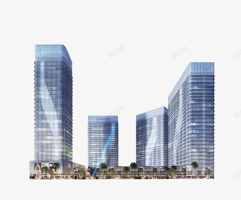 绿地建筑png免抠素材_88icon https://88icon.com 绿地 建筑