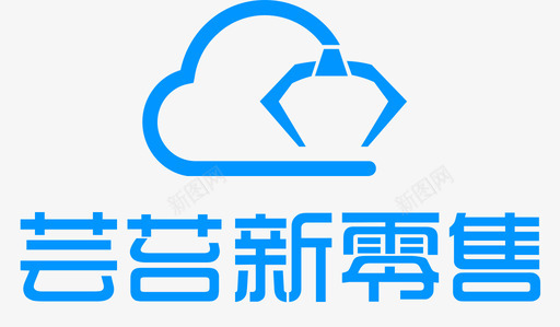 华夏logo芸苔新零售logo图标