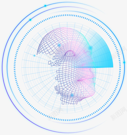 人脸识别签到系统png免抠素材_88icon https://88icon.com 人脸 识别 签到 系统