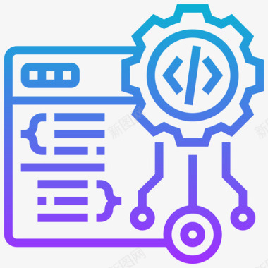 注册码管理编程数据库管理17梯度图标