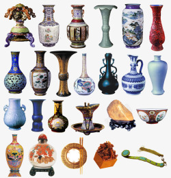 传统陶瓷玉器鼻烟壶印章如意摆设品古董瓷器瓶奢侈品素材