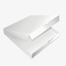 白色纸盒盒子效果图素材