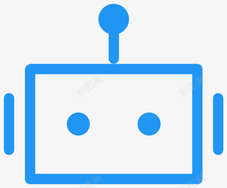 标志素材机器人icon图标