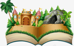 童话书城堡场景3素材