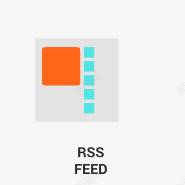 报纸订阅博客订阅图标