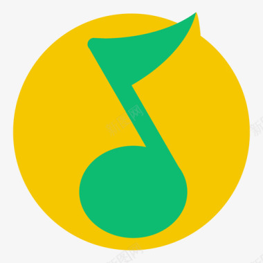 logo标识QQ音乐图标