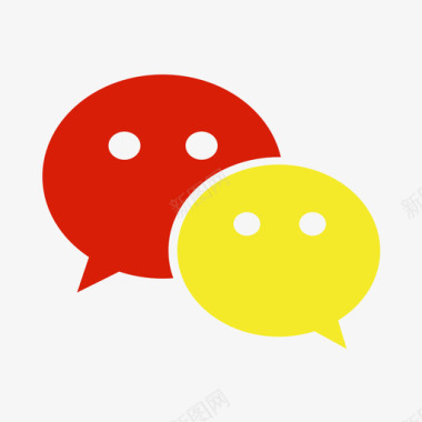 微信qq微信图标