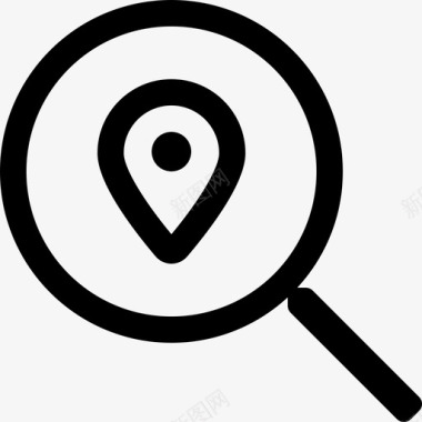 手绘简约房子searchlocation图标