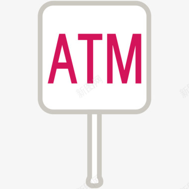 三维三维ATM图标