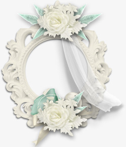 唯美欧式复古纹理鸽子花卉婚礼装饰图案手账50素材