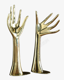 纯铜金属手掌手臂雕塑工艺品素材