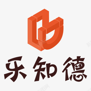 矢量乐知德logo图标