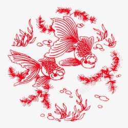 中国风古风古典传统手账花纹边框边角装饰底纹PS素材
