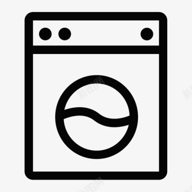 外送洗衣服务图标